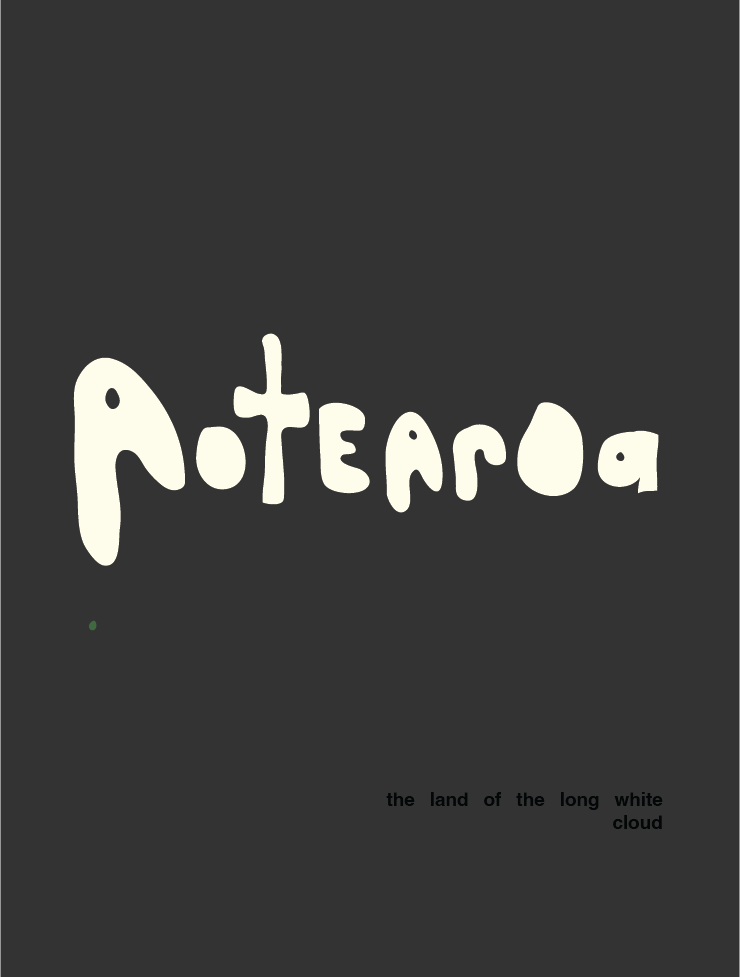 Aotearoa Print (Black)