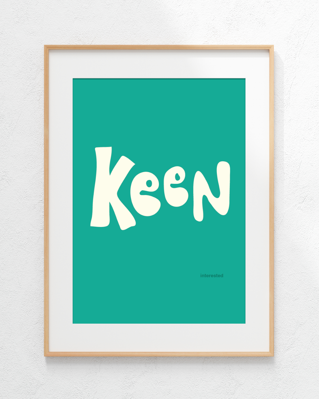 Keen Print (Green)