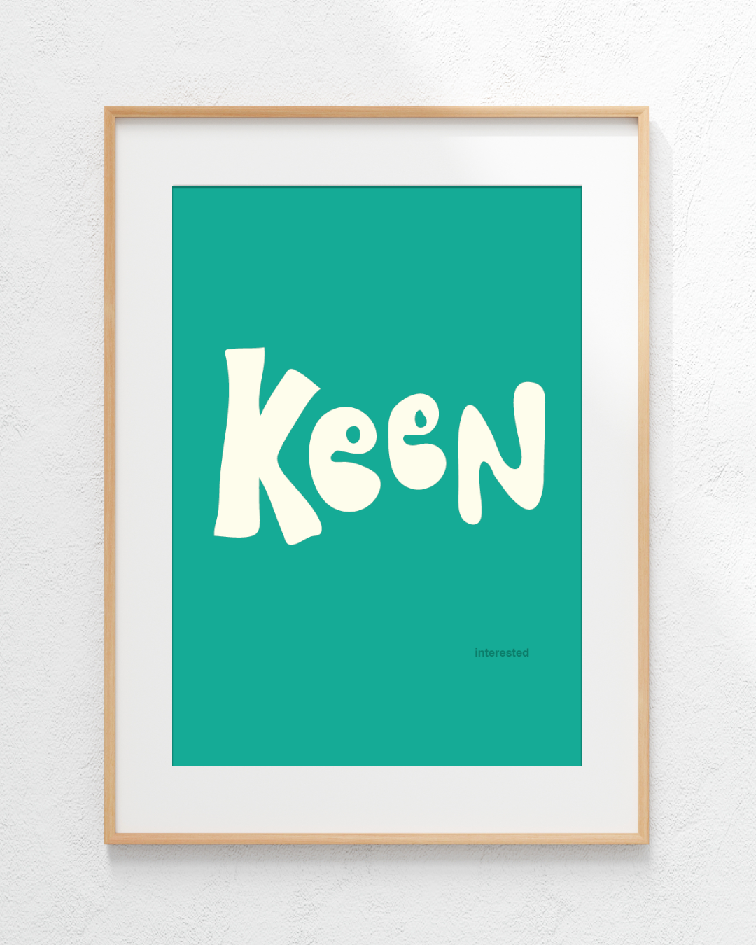 Keen Print (Green)