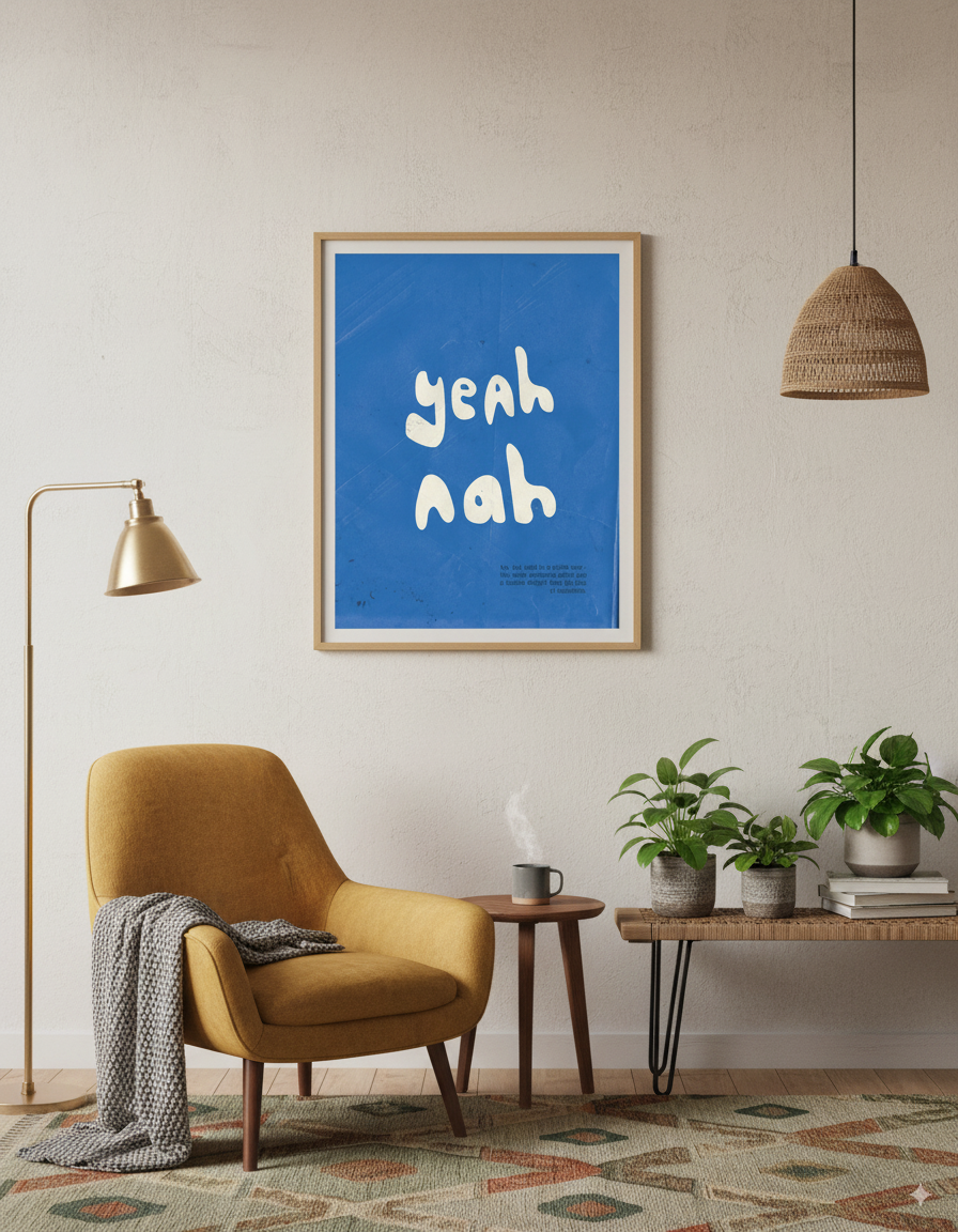 Yeah Nah Print