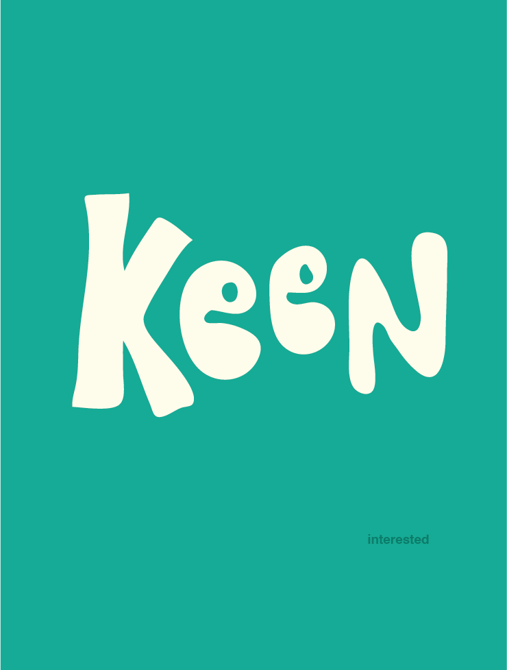 Keen Print (Green)