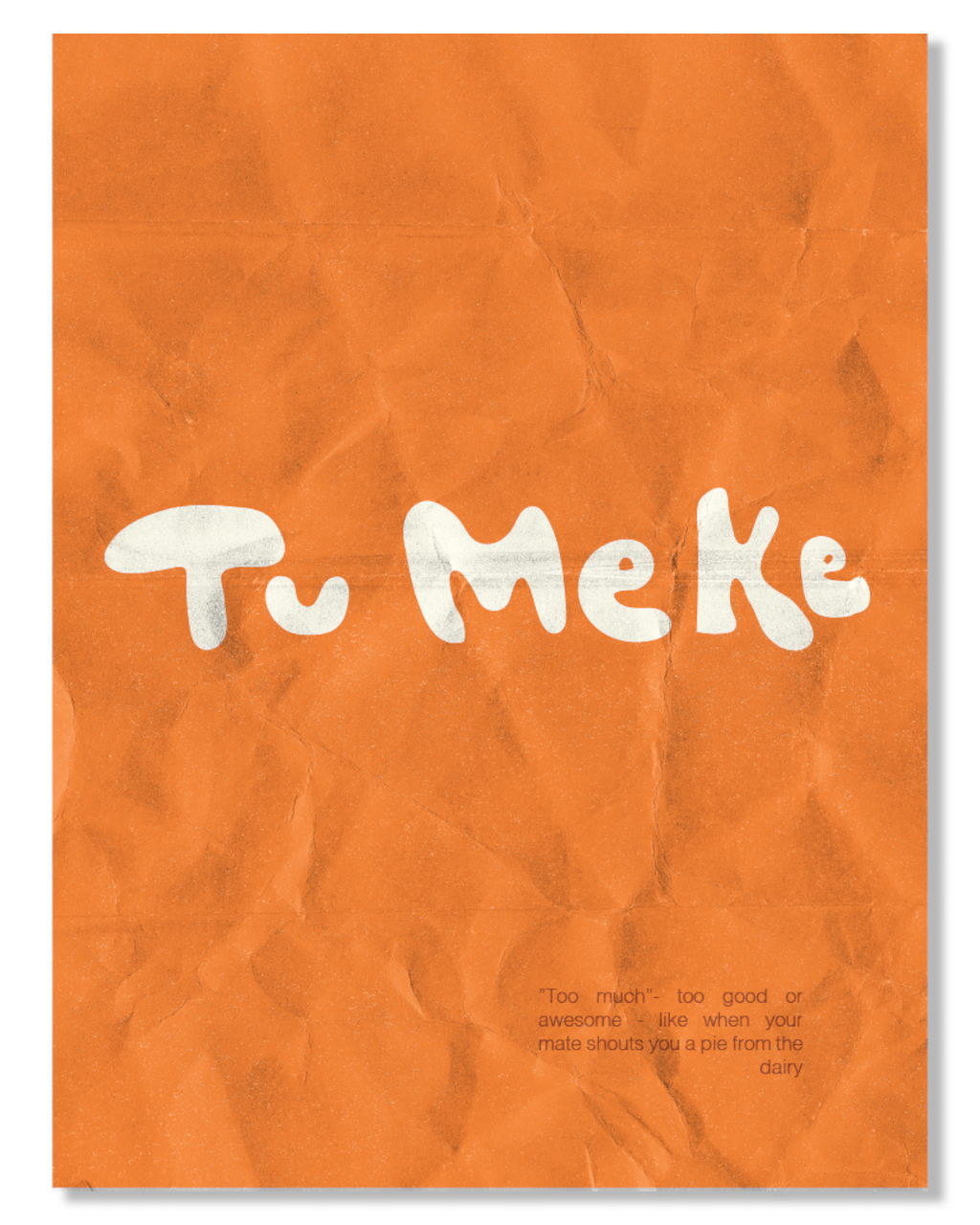 Tu Meke Print
